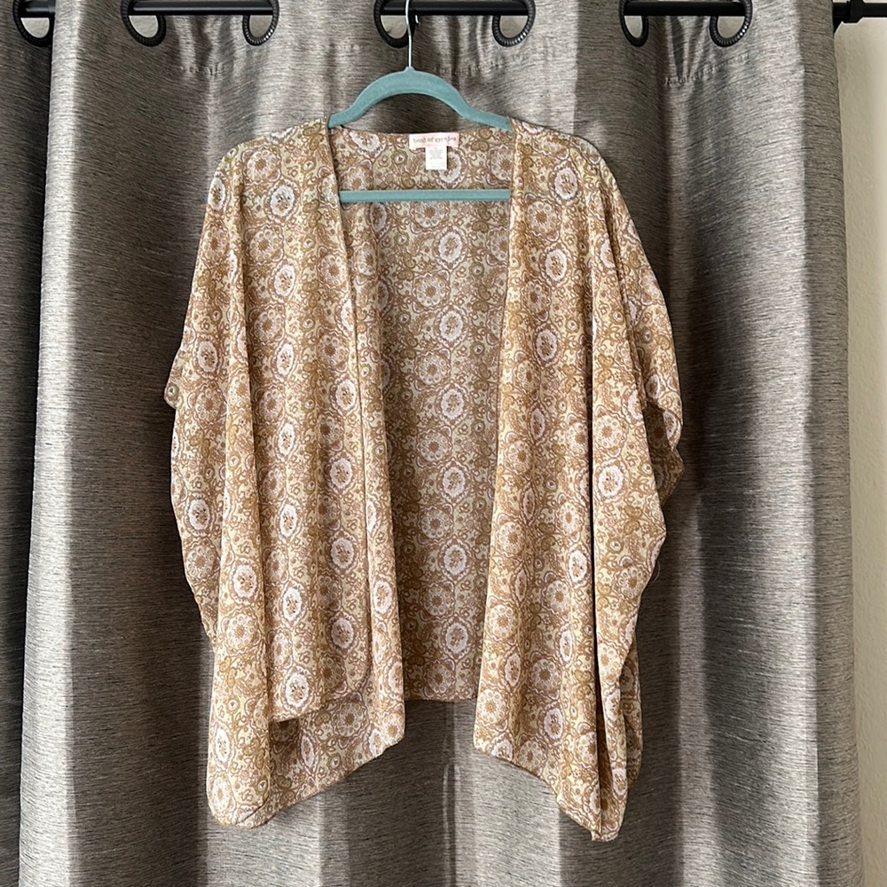 Neutral Sheer Cardigan